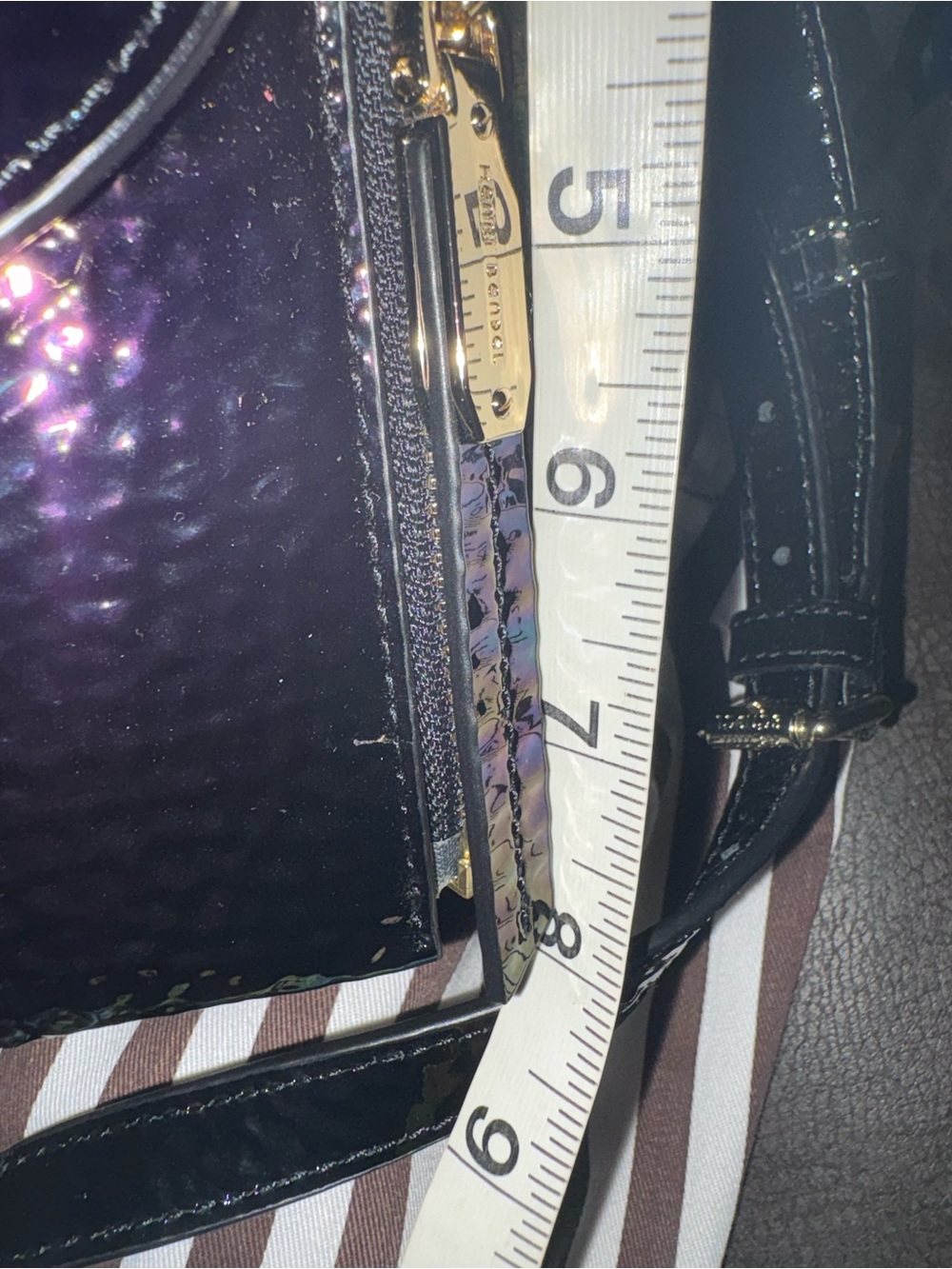 Henri Bendel Rivington Mini Petrol tote - Picture 12 of 15